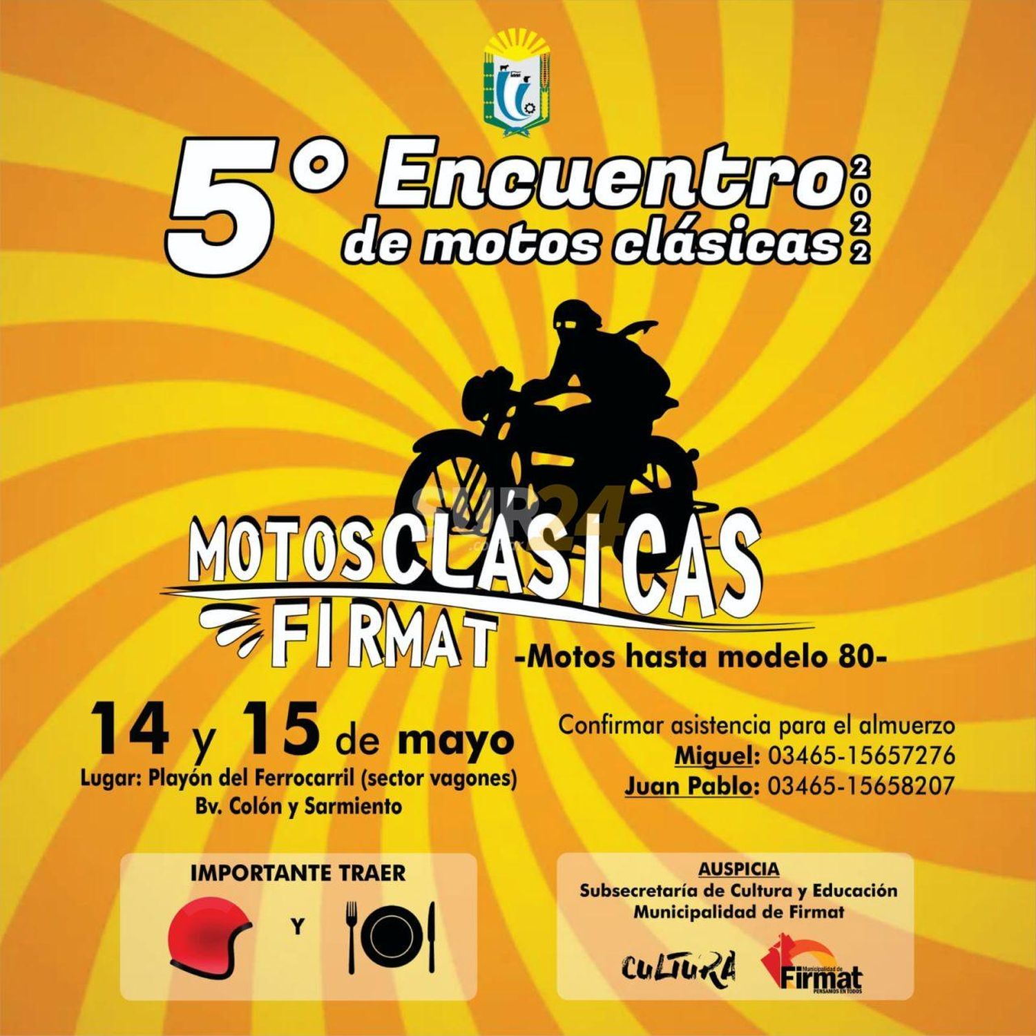 Firmat: 5° Encuentro de Motos Clásicas