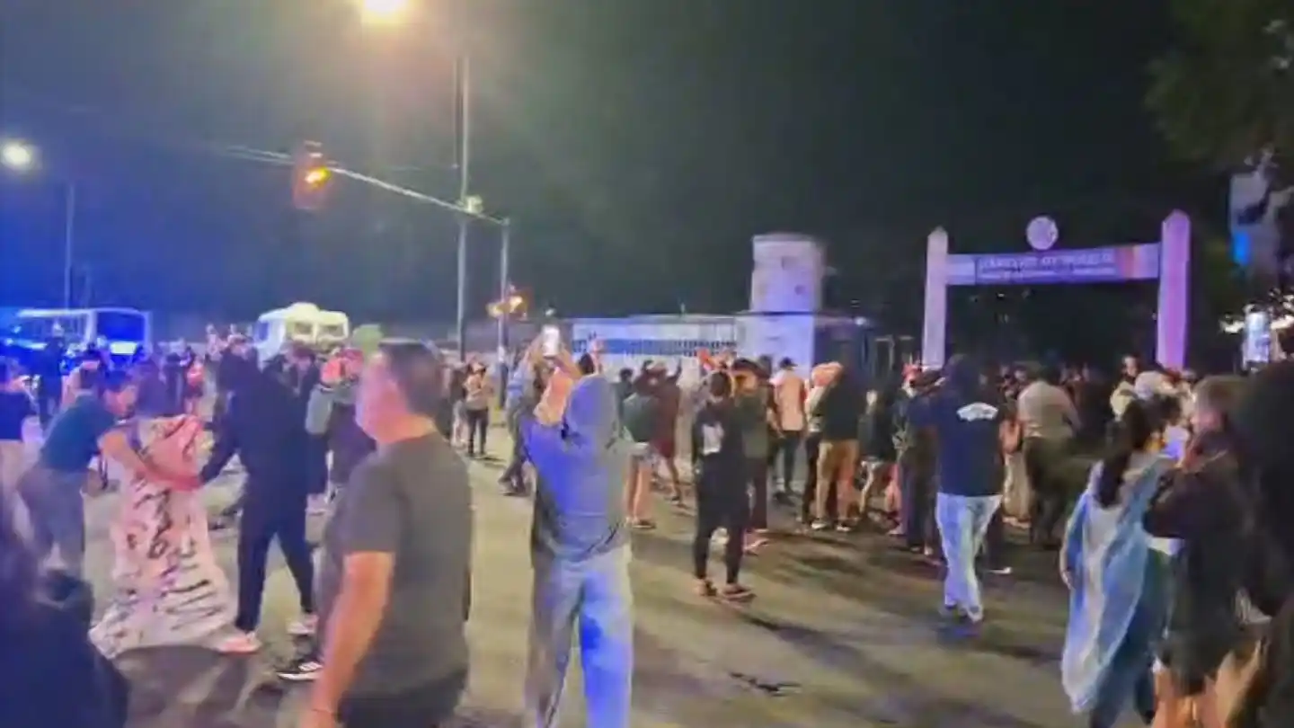 Así se manifestaba la policía de Santa Fe (Foto: TN)