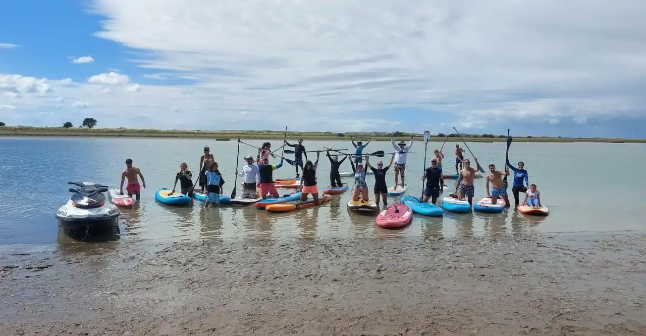 Marisol fue sede del encuentro de SUP Surf