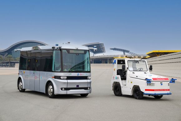 El aeropuerto de Doha inicia pruebas con vehículos autónomos en sus operaciones