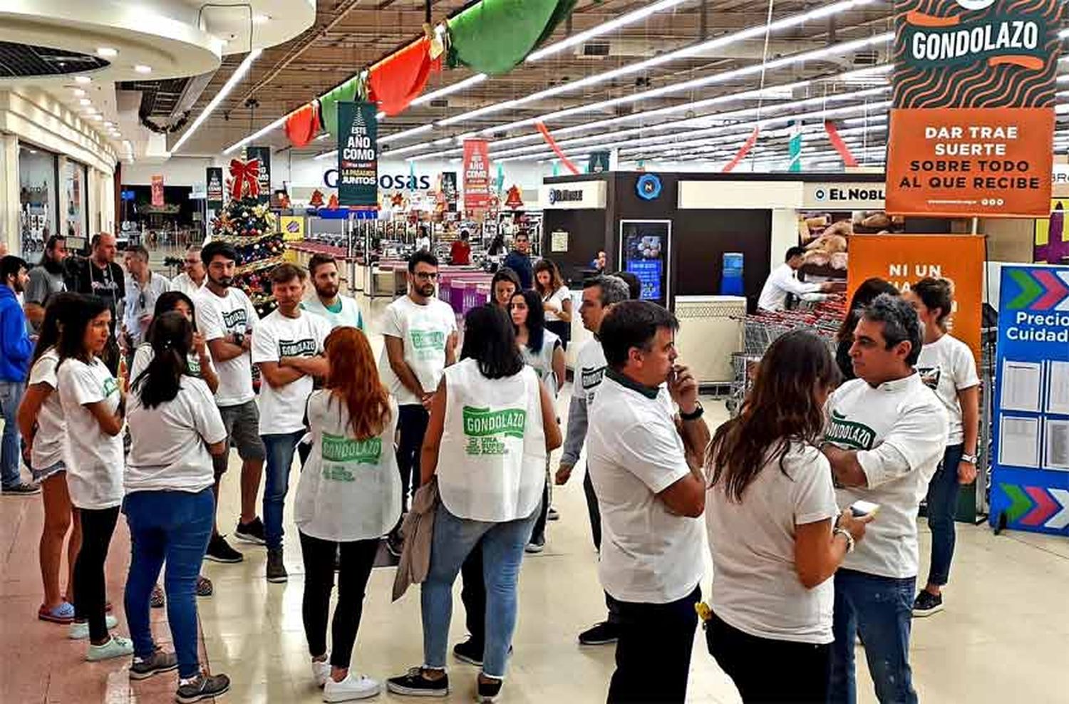 El Banco de Alimentos lanzó la cuarta edición del Gondolazo en Rosario