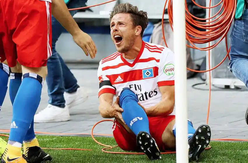 Insólita lesión tras festejar un gol