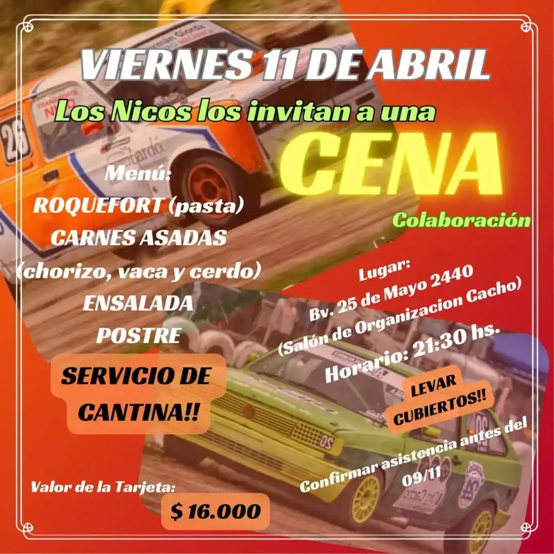 Cena Ricca y Borgogno