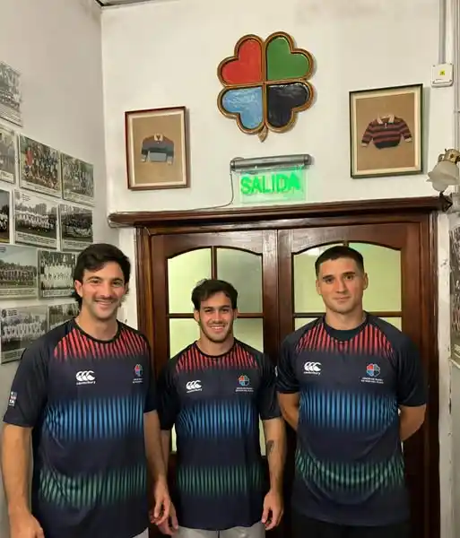 Bustamante, Bonavento y Migliore, los representantes de Los Cardos en el seleccionado.