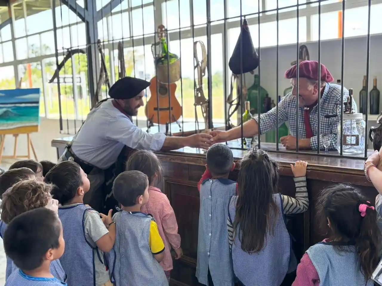 Visitas al Centro Cultural La estación por Semana de La Tradición