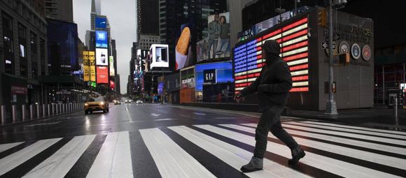 New York disminuye índice de contagios por COVID-19 en EE.UU.