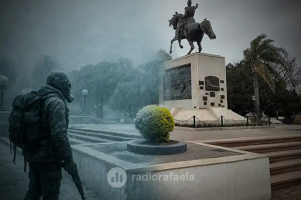 ¿Cómo sería "El Eternauta" grabada en Rafaela? Las imágenes exclusivas creadas con inteligencia artificial