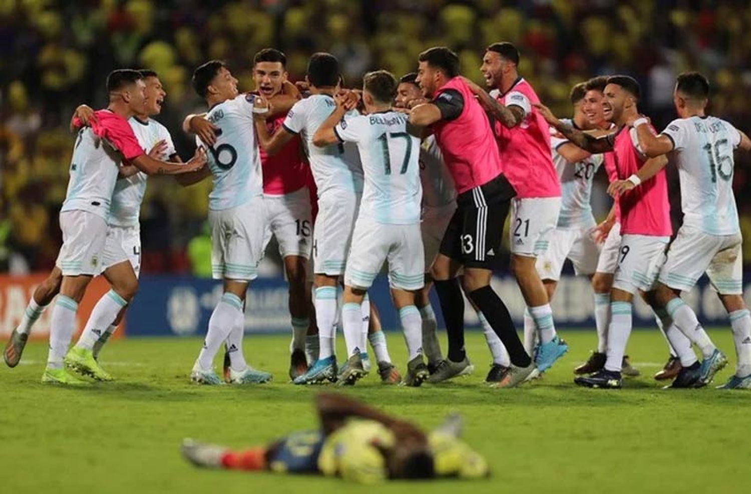 Sub 23: Argentina venció a Colombia y gritó campeón del torneo Preolímpico