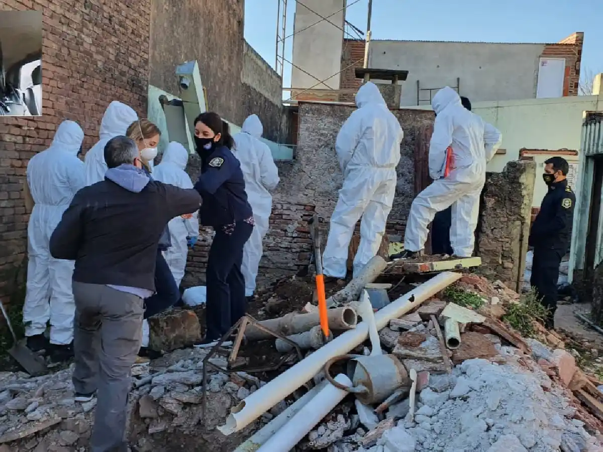 Hallan envuelta en una lona y enterrada en una obra a la mujer que estaba desaparecida en Junín