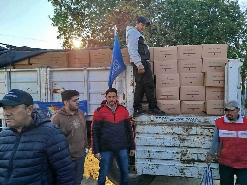 El Gobierno entregó más de 2400 módulos
alimentarios a comunidades originarias