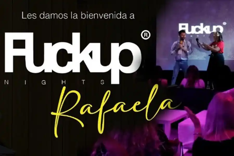 Llega una nueva edición de “Fuckup Nights” a Rafaela