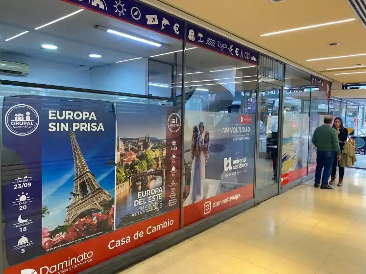 Robo a mano armada a la agencia Daminato de calle San Martín