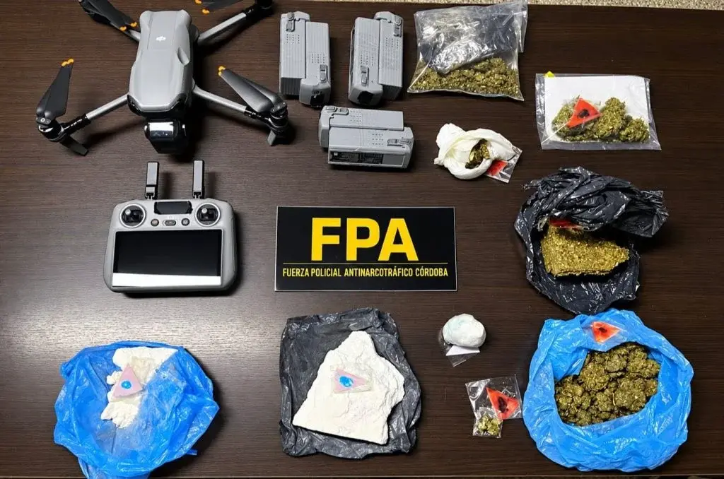 Córdoba: desarticularon una banda que usaba drones para ingresar droga a cárceles