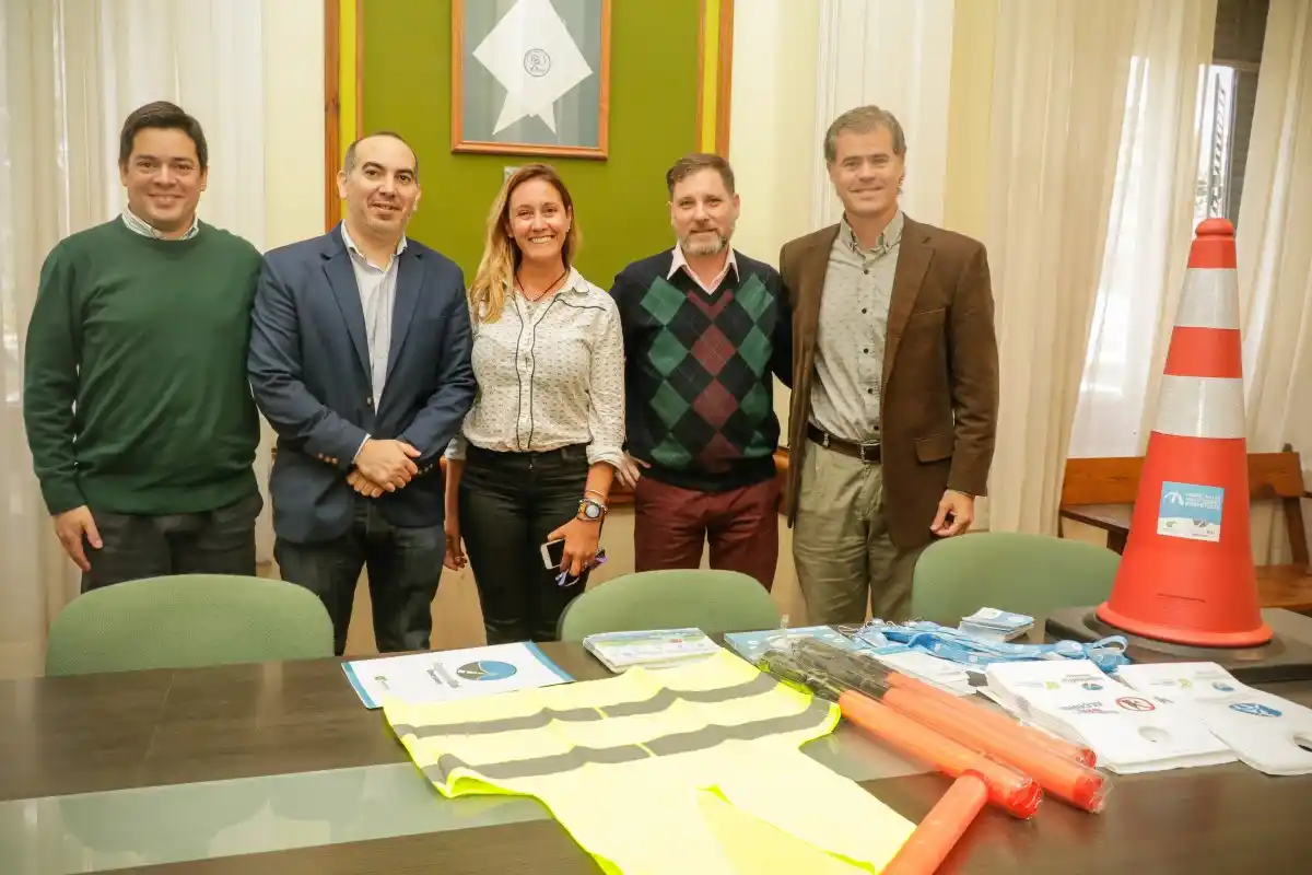 El Municipio recibió un kit para el Control del Tránsito
