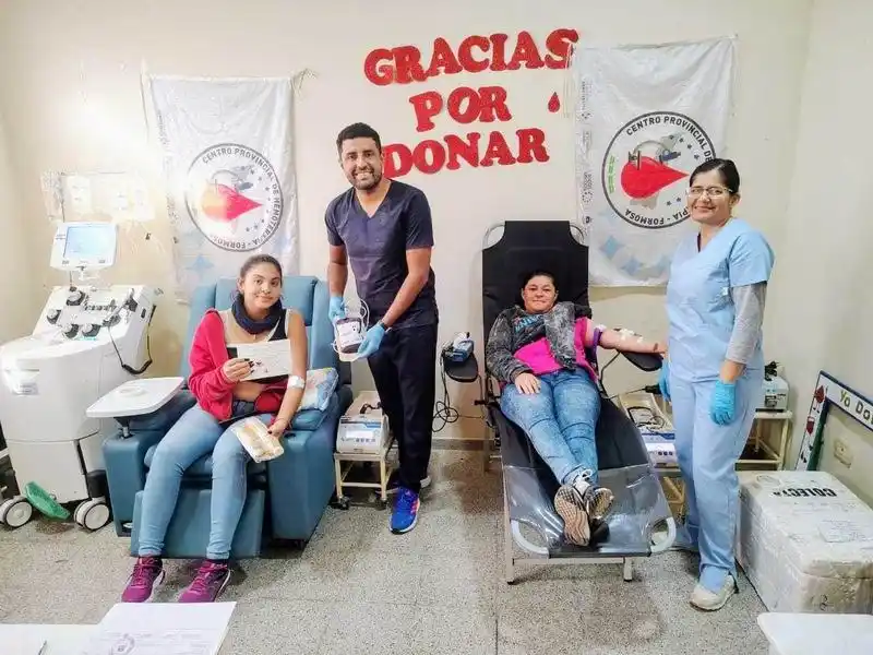 Nueva colecta de sangre en
el Hospital de Palo Santo