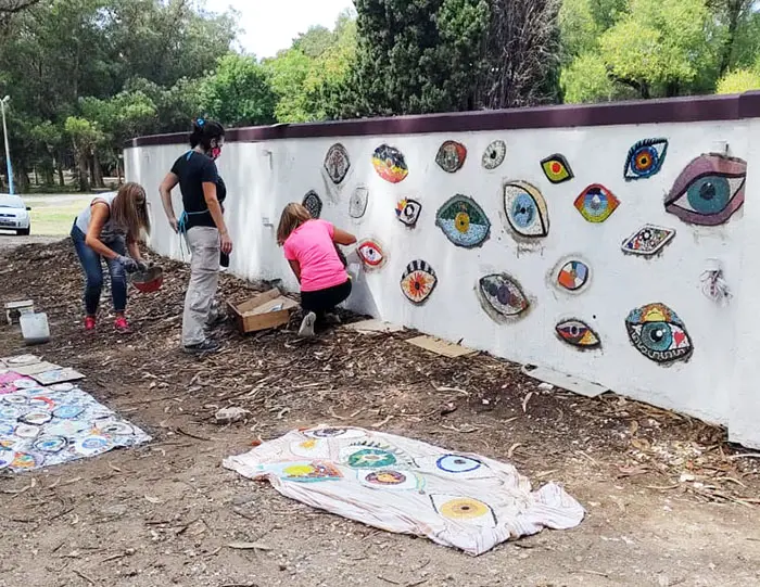 Mosaiquismo en el Anfiteatro