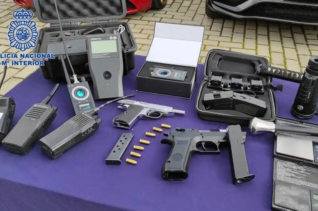 La policía española arrestó a la organización de cocaína más grande de Madrid