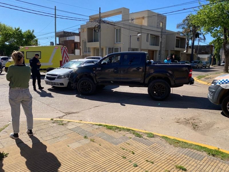 Siniestro vial en la mañana venadense.
