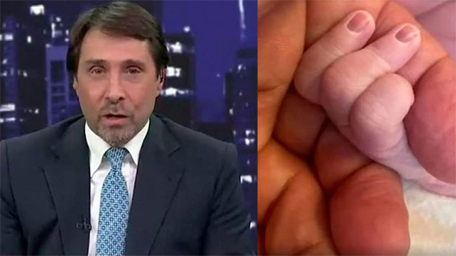 Eduardo Feinmann habló por primera vez del nacimiento de su hija