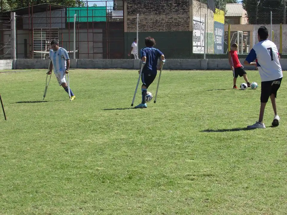 La Selección de Fútbol para Amputados concentró este fin de semana en el Club Deportivo Bovril
