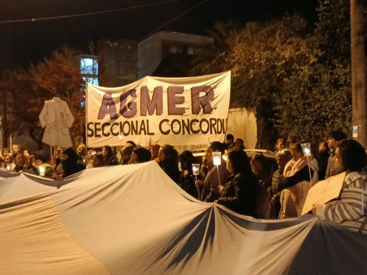 AGMER Concordia se movilizó contra el ajuste y la reforma jubilatoria