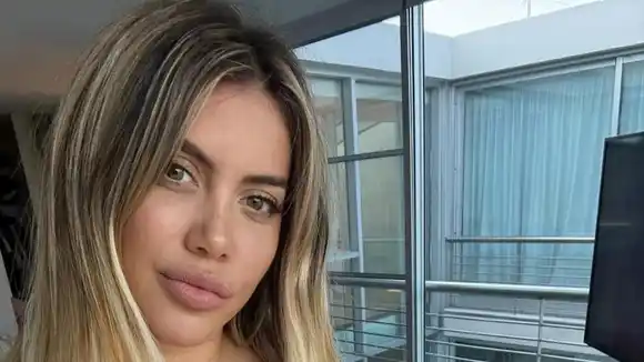 La foto sensual que eligió Wanda Nara para disfrutar su soltería