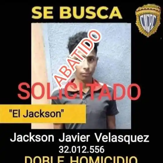 ¡ABATIDO QUINCEAÑERO! Implicado en doble homicidio en Carabobo