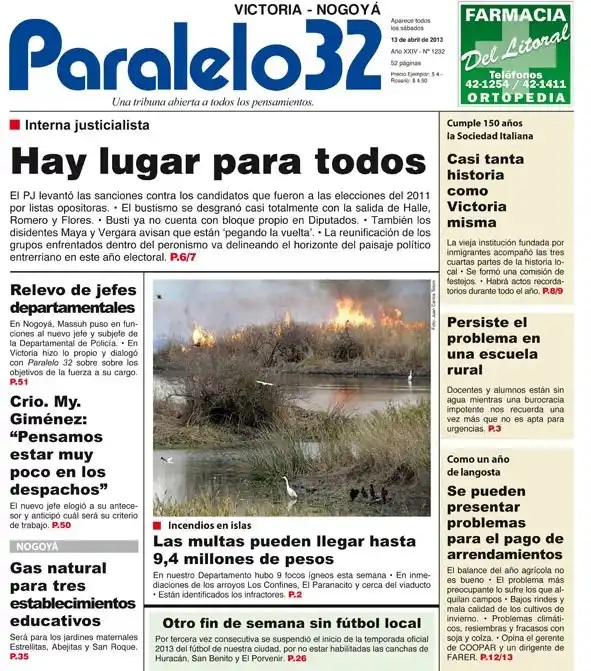 Los 35 años de Paralelo 32 en Victoria