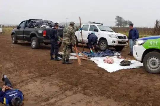 Tres detenidos por integrar una banda que robaba campos