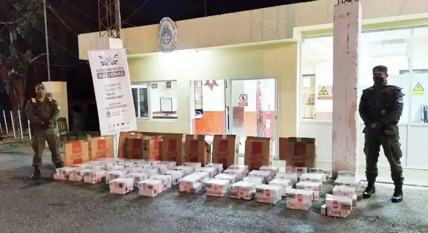 Ocultaban 5.000 paquetes de cigarrillos en 2 encomiendas