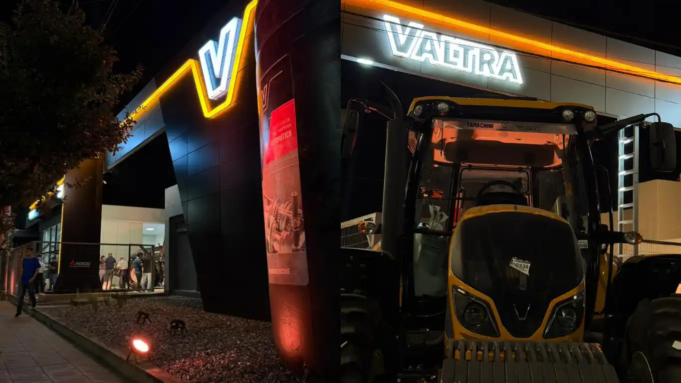 Tamagnini SRL, concesionario oficial Valtra, renovó su imagen y presentó un nuevo tractor