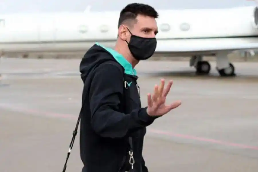 Messi: días de descanso con la compañía de su familia y mucho mate