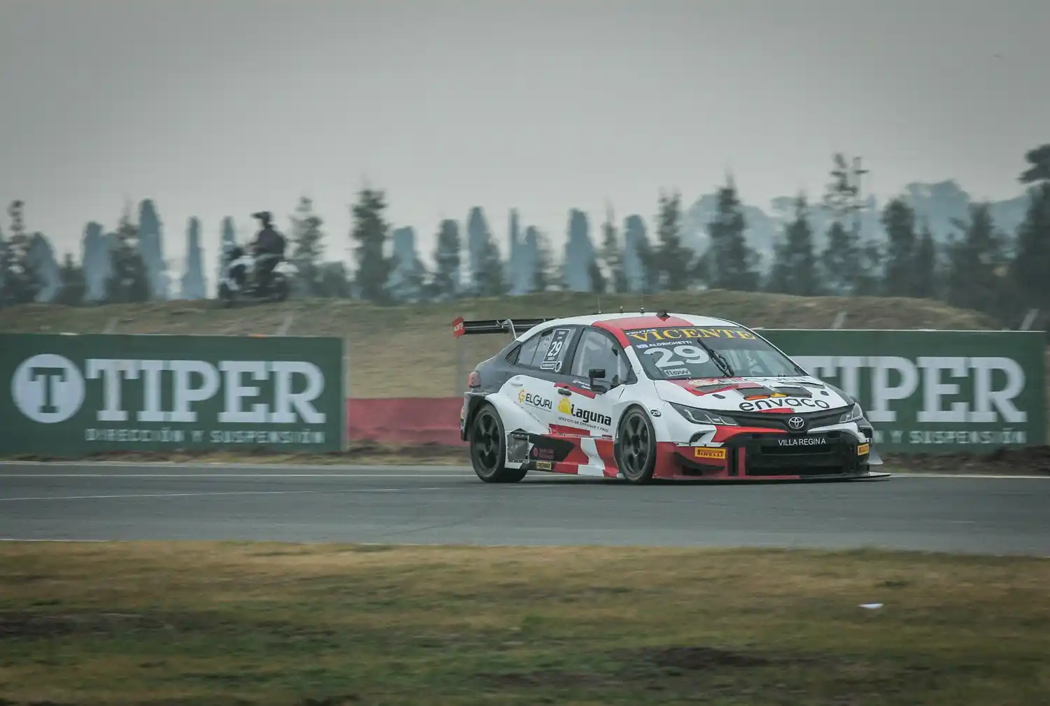 Facundo Aldrighetti puso a su Toyota adelante en San Nicolás.