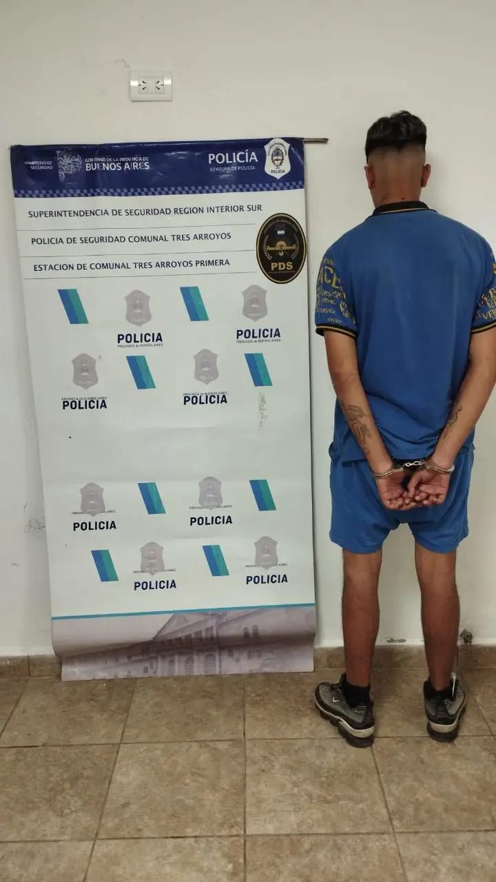 Aprehendido por robar una bicicleta