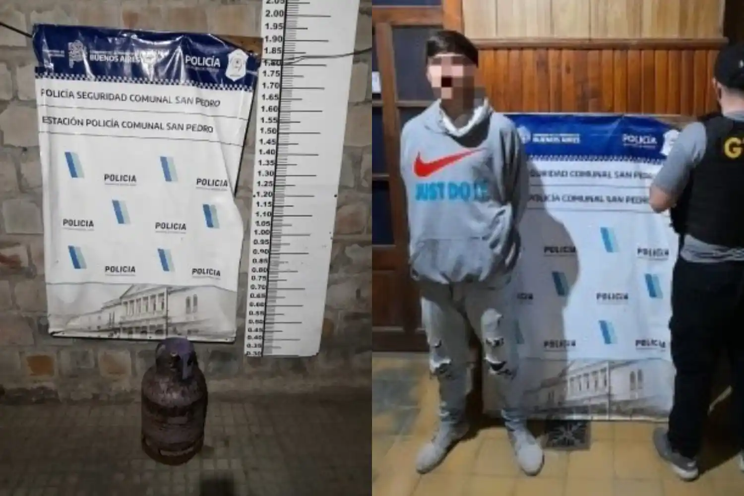 Entró a robar a una casa y lo detuvieron