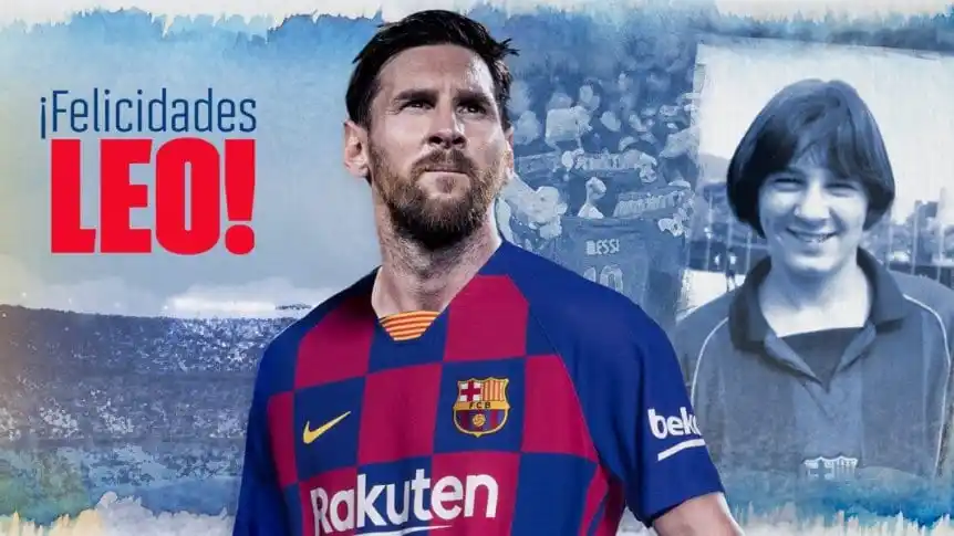 Lionel Messi cumple años y lo festeja con la Selección