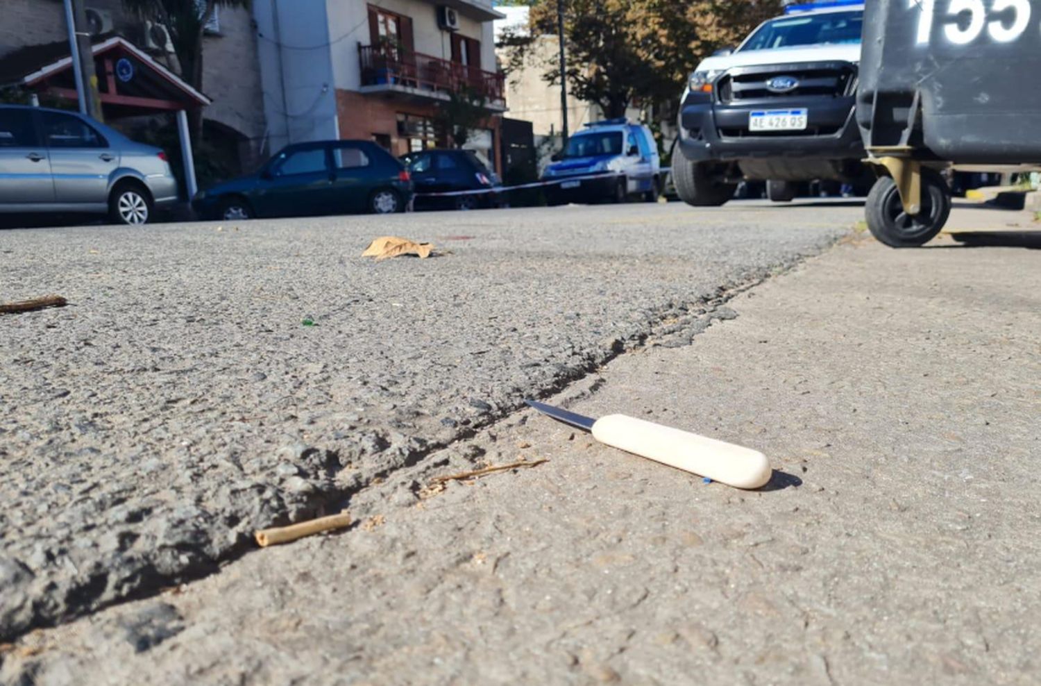 "Hoy se pudre todo" y terminó con un disparo en la pierna