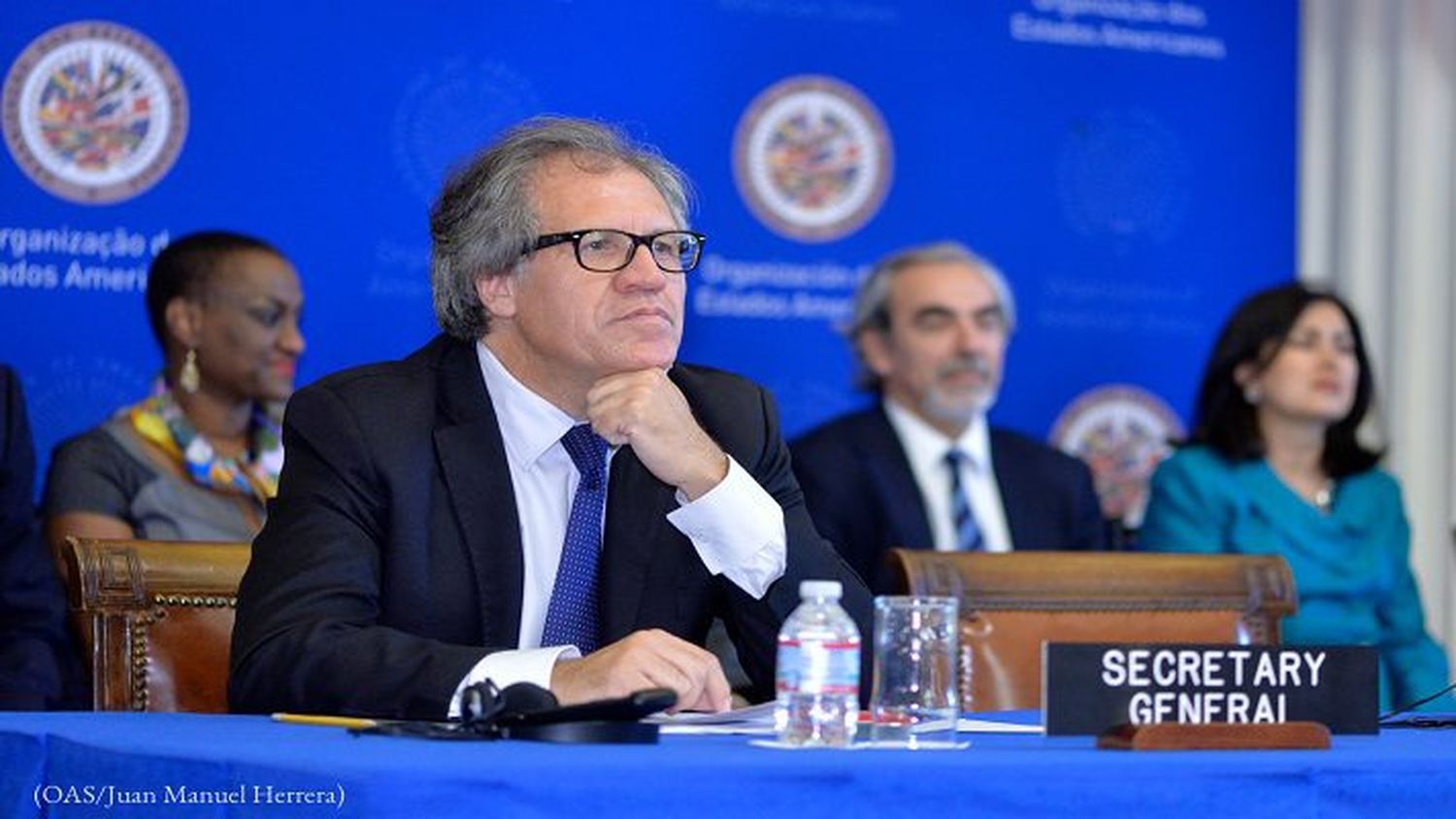 «LA CPI debe mostrar al mundo que los CRÍMENES de MADURO no quedarán impunes»: Luis Almagro a la fiscal Bensouda