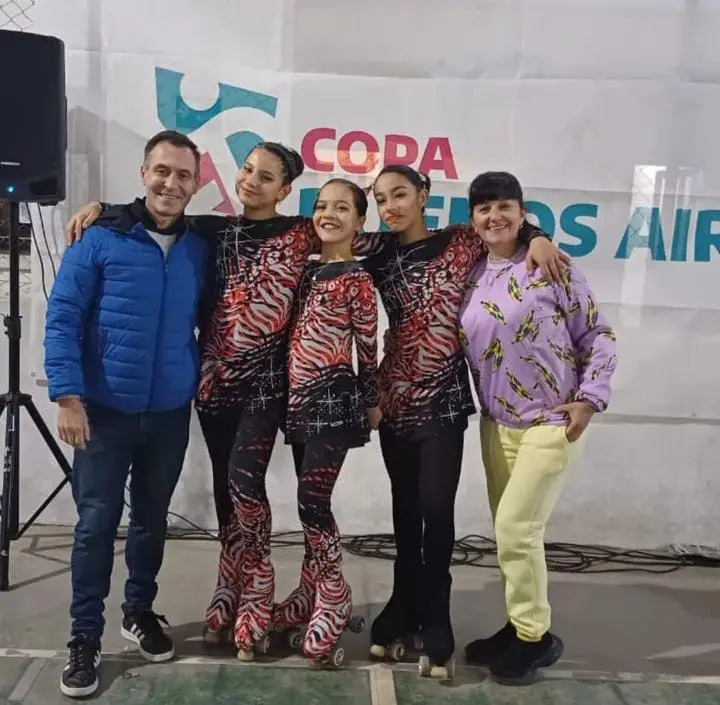 Patín artístico: Tres patinadoras de Paraná lograron una excelente participación en la Copa Buenos Aires