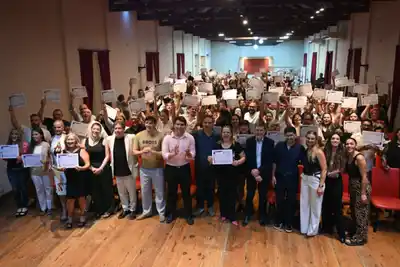 Con más de 130 egresados finalizó la Diplomatura en Carnaval