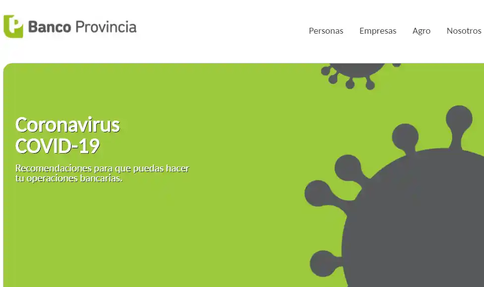 Prevención de delitos: Banco Provincia recomendó medidas para operar online en forma segura
