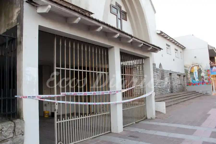 Dos detenidos tras el incendio en la iglesia
