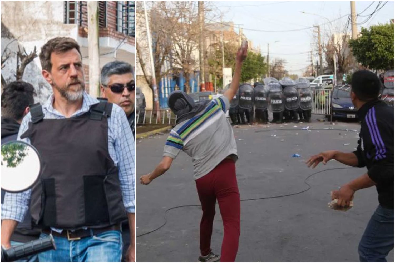 Kravetz: "Punteros del Movimiento Evita tiraron piedras a la comisaría y prendieron fuego la Municipalidad"