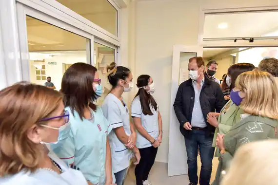 Bordet inauguró un complejo integral de salud para jóvenes único en la región"