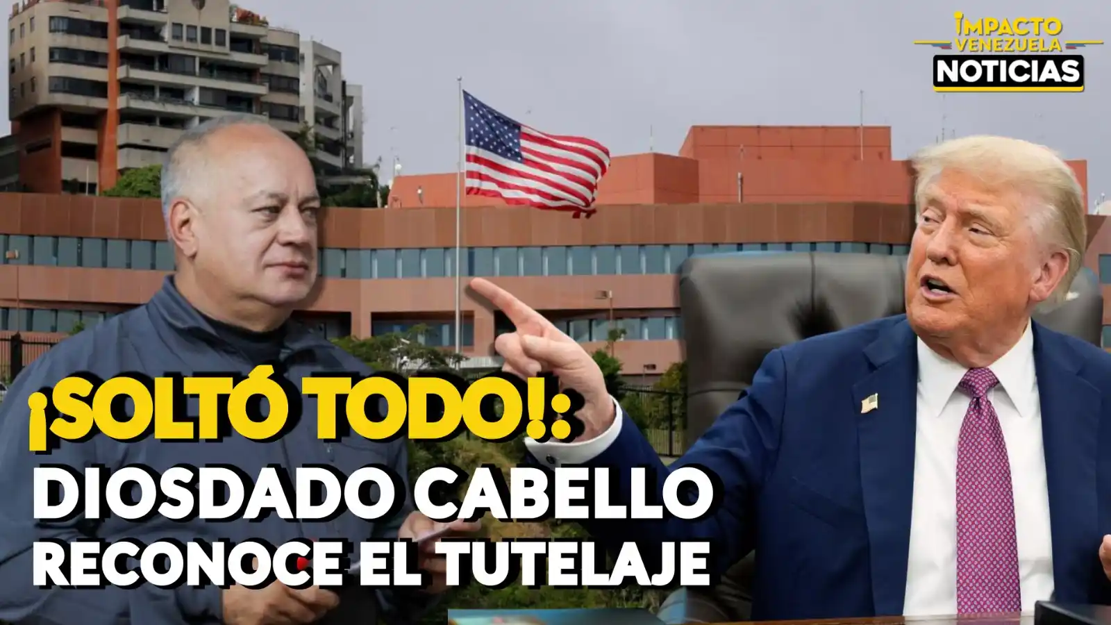 CONFESIÓN EN VIVO: Cabello reconoce hoja de ruta de Washington y denuncia plan de caos opositor