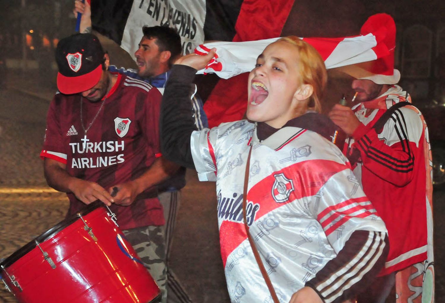 La intimidad del festejo de los hinchas Millonarios en Tandil