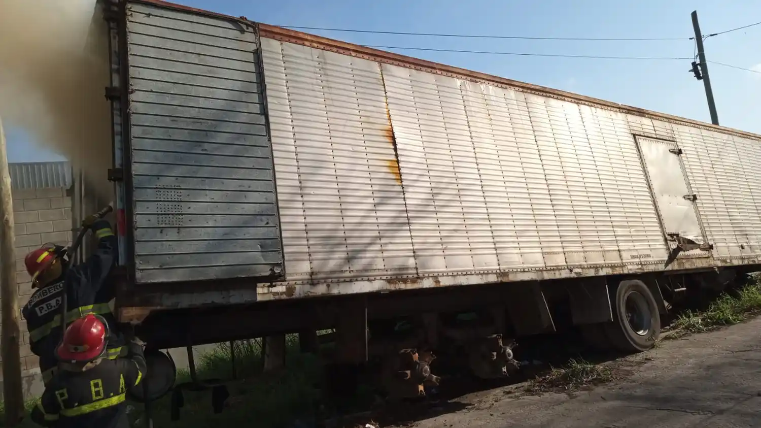 incendio camion