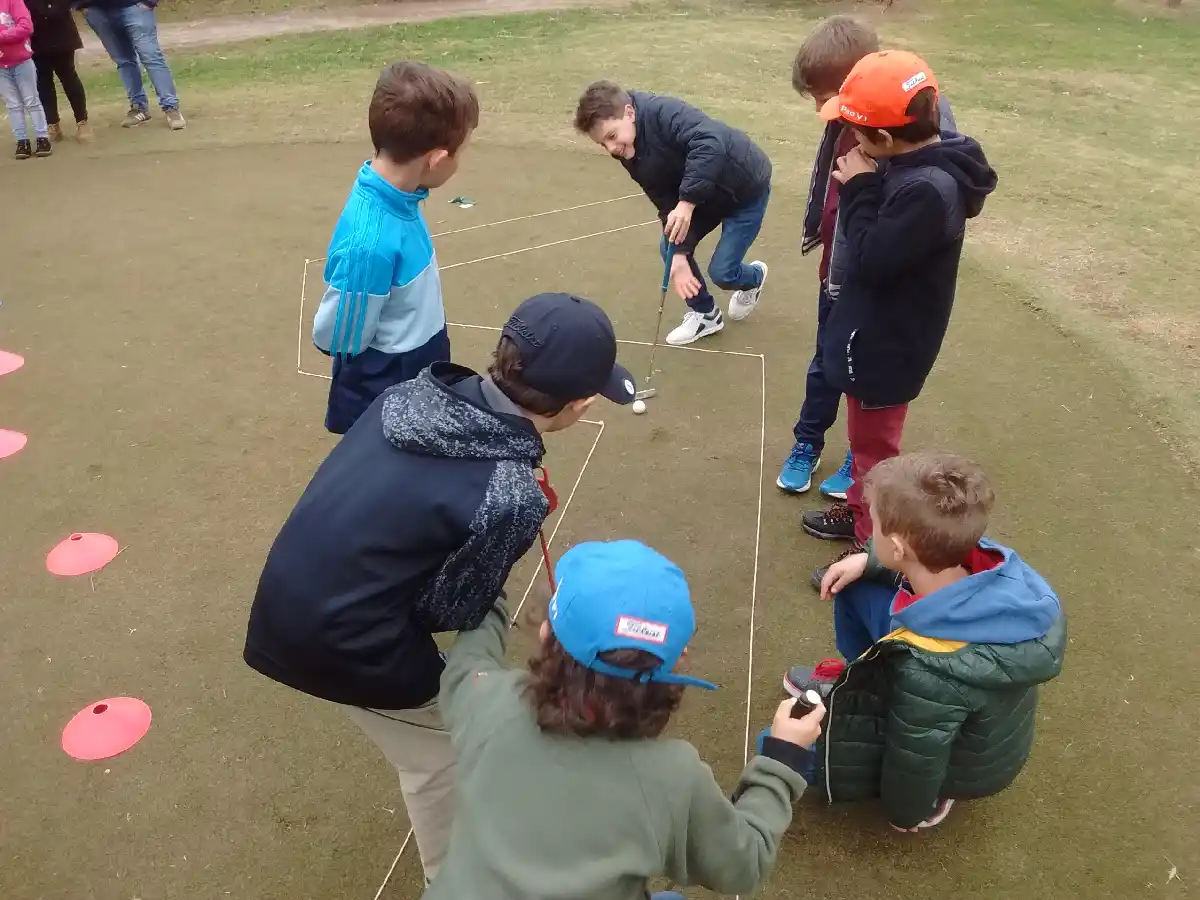 La escuelita del Jockey tuvo acción