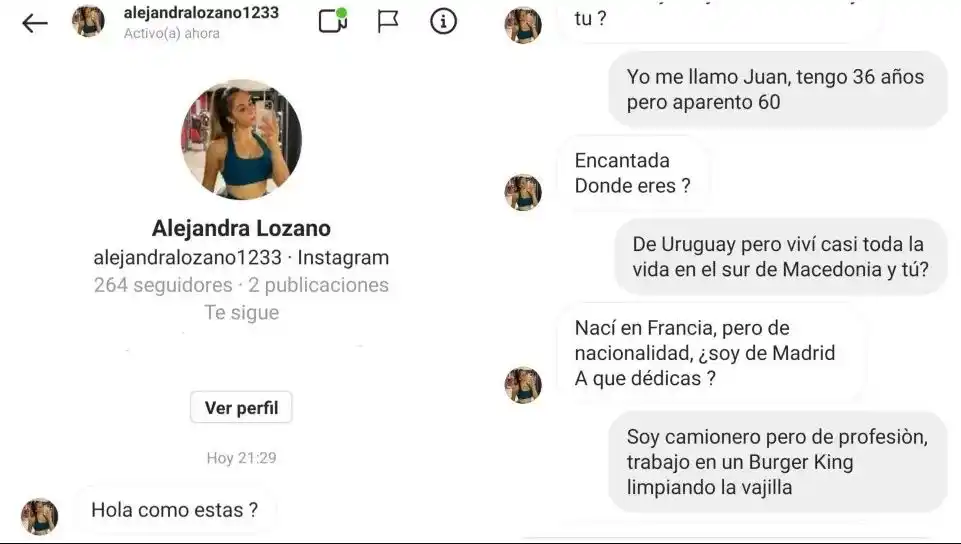 Intentaron estafarlo, pero se burló de los ladrones con respuestas desopilantes
