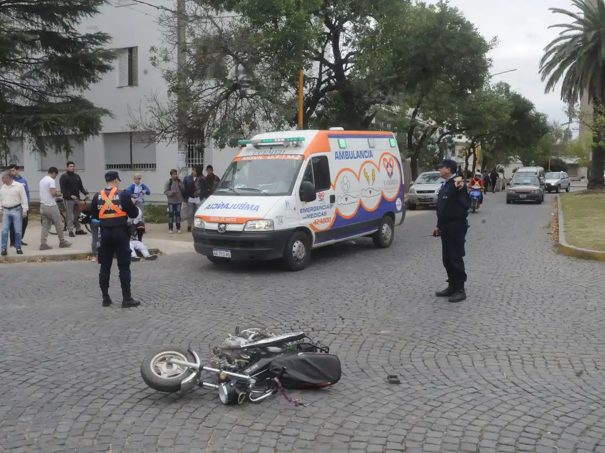 Motos, protagonistas de accidentes este jueves   